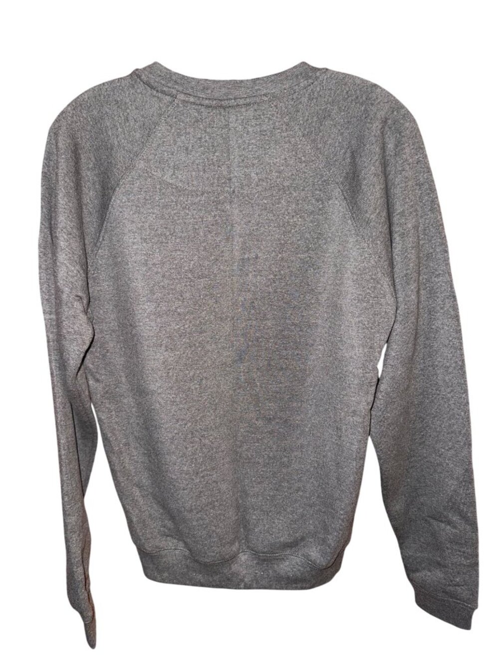 this Isnt Fun Anymore Graphic Sweatshirt Long Sleeve Unisex Gray Small - Picture 4 of 4